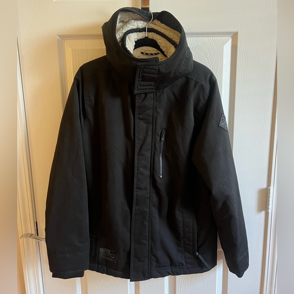 Hollister Black All-Weather Collection Jacket